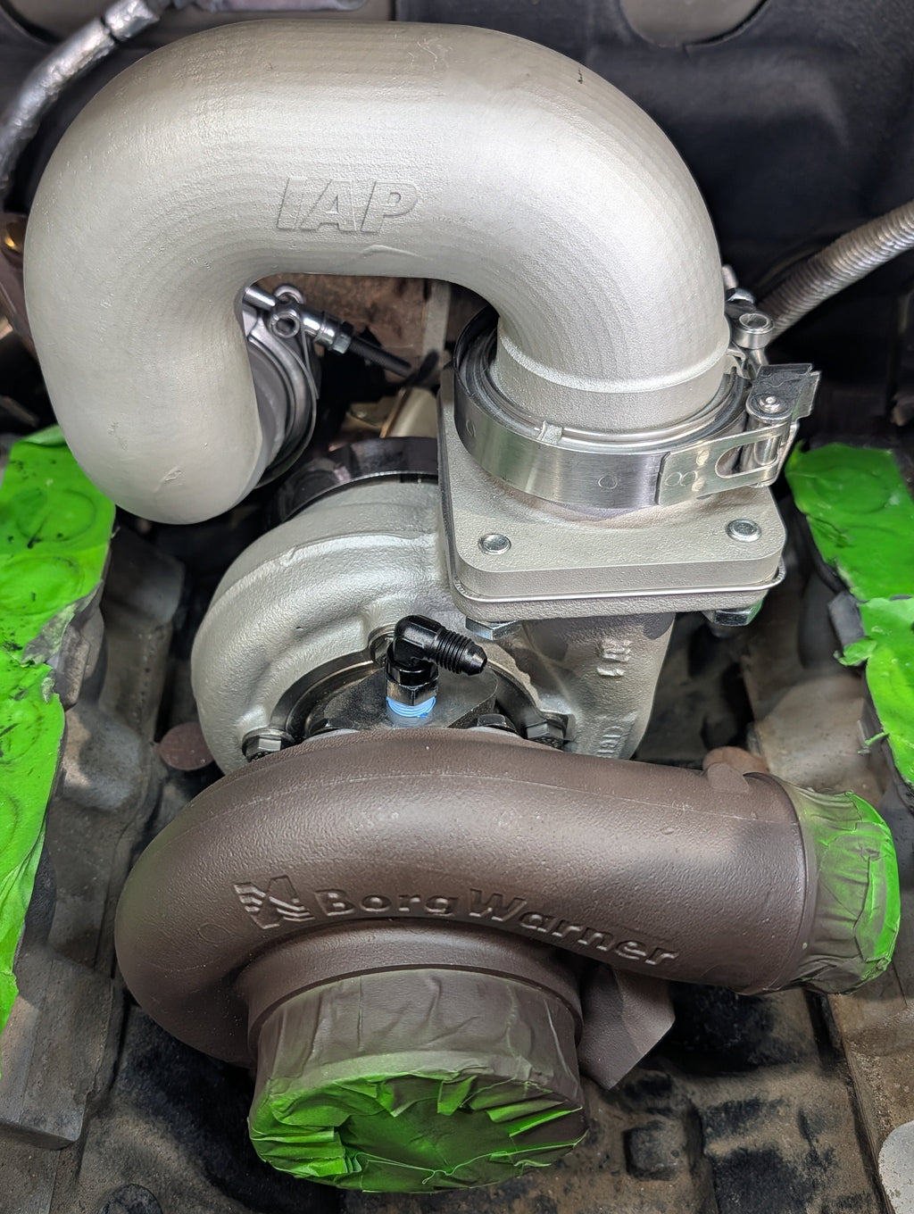 Nissan Titan XD Single Turbo Kit